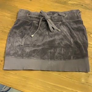 Juicy Couture terry cloth mini skirt